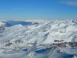 Le foto di Les 3 Vall�es: panorama da rosael - 1